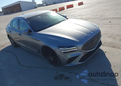 2025 Genesis G70 2.5T Rwd из США, поврежденный, VIN KMTG34SC3SU157507
